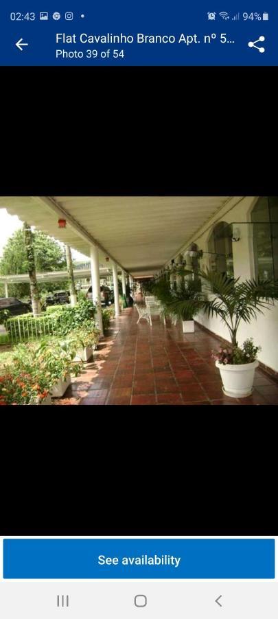 Flat No Hotel Cavalinho Branco Águas de Lindóia Εξωτερικό φωτογραφία